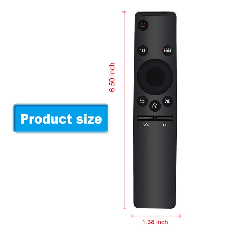 AULCMEET BN59-01259E IR Remote Control Replacement Compatible with Samsung TV BN59-01259B BN59-01241A BN59-01260A BN59-01265A RMCSPK1AP2 UN55KU6290FXZA UN65KU6290FXZA UN40KU6290 UN40KU6290FXZA UN65KU6290 - Image 3